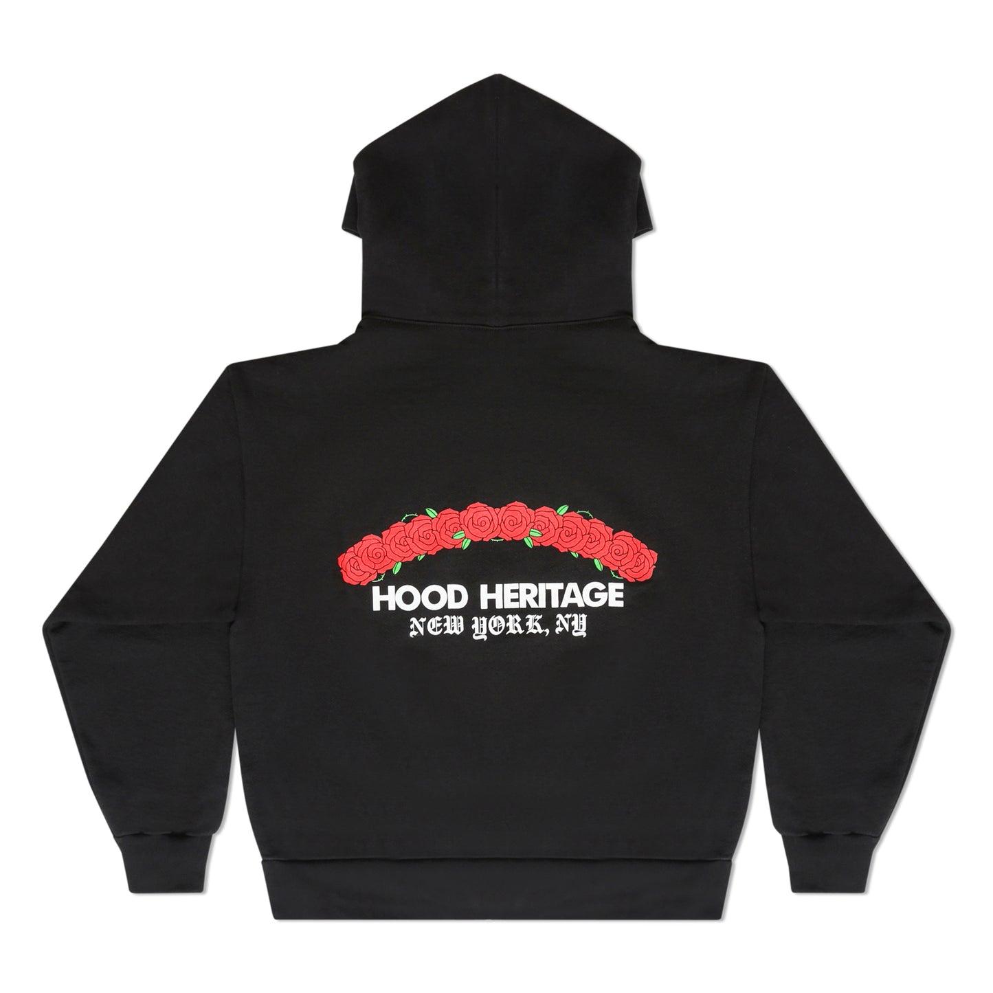 Rose Black Hood