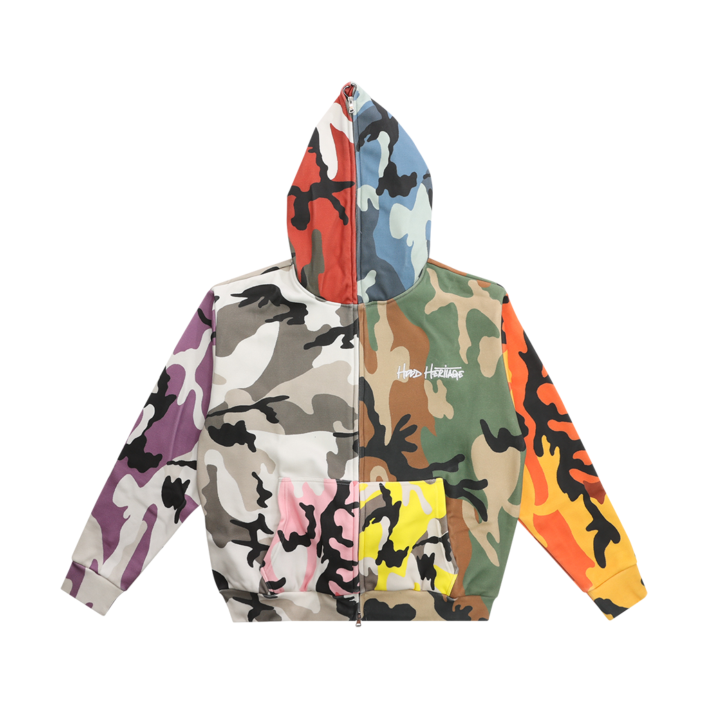 Camo Full Zip