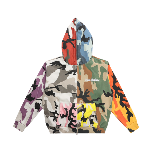 Camo Full Zip